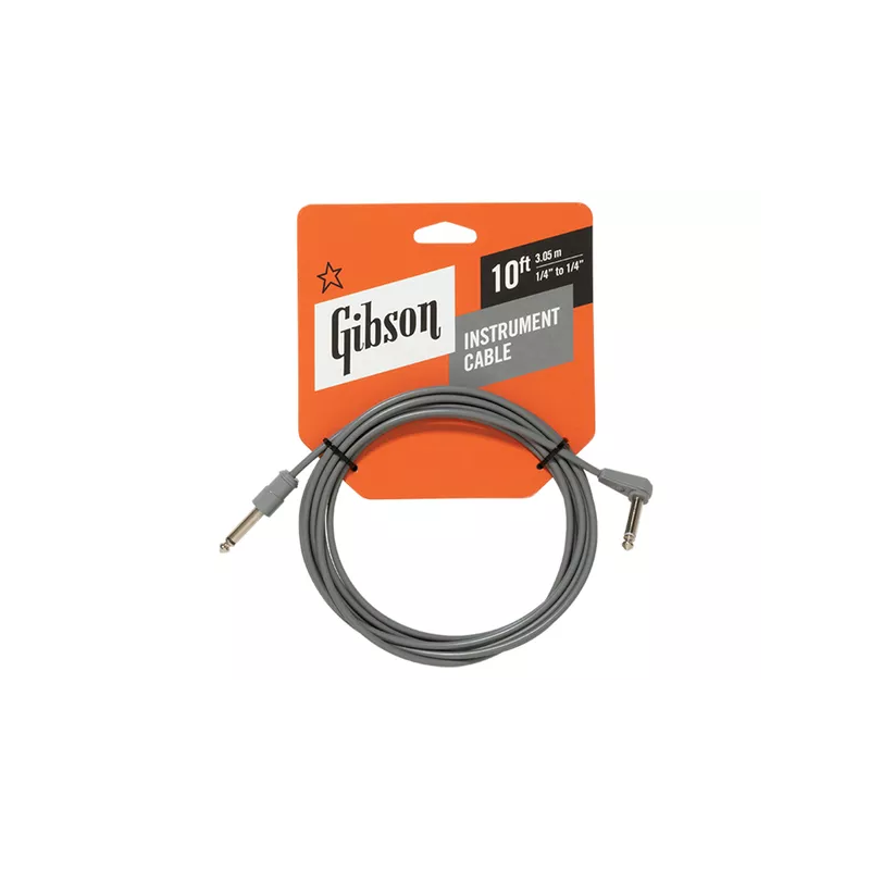 GIBSON CAB10-GRY VINTAGE INSTRUMENT CABLE - 3m