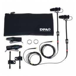 DPA 4099-DC-1-101-A D:VOTE CORE 4099 STEREO MICROPHONE LOUD SPL WITH CLIP FOR ACCORDION 2 MIC