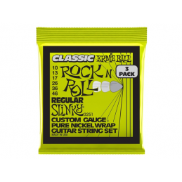 ERNIE BALL 3251 Regular Slinky Classic Rock n Roll - 3Pkg 10-46