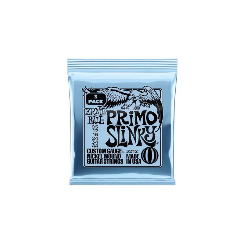 ERNIE BALL 3212 Primo Slinky Nickel Wound - 3Pkg  - 9.5 - 44