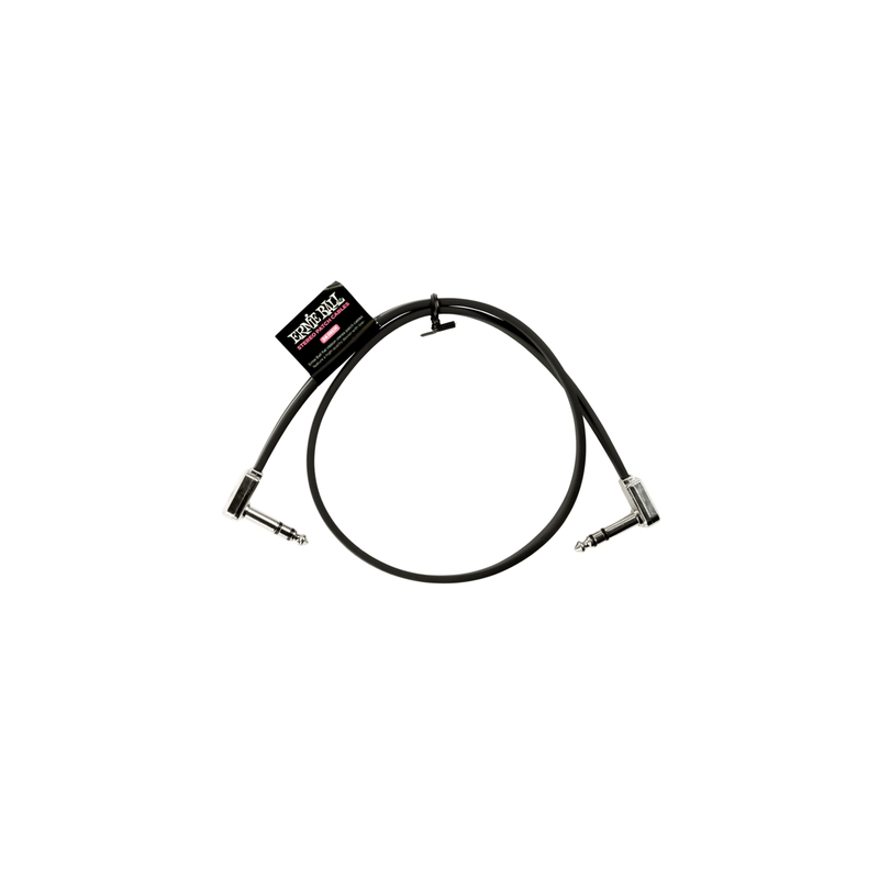 ERNIE BALL 6410 Single Flat Ribbon Stereo Patch Cable  - 60,96cm