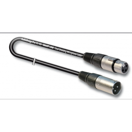 AUDIODESIGN SMART LINE VS110-3 CAVO MIC XLR M/F 3mt