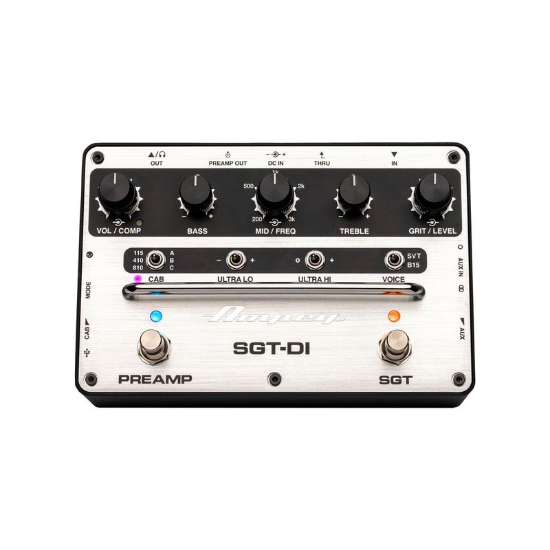 AMPEG SGT-DI SUPER GRIT BASS PREAMP D.I.