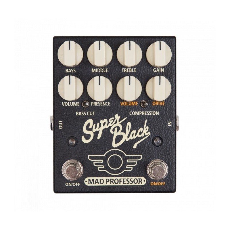 Pedale per chitarra Amp in a Box con boost (Vintage Blackface)