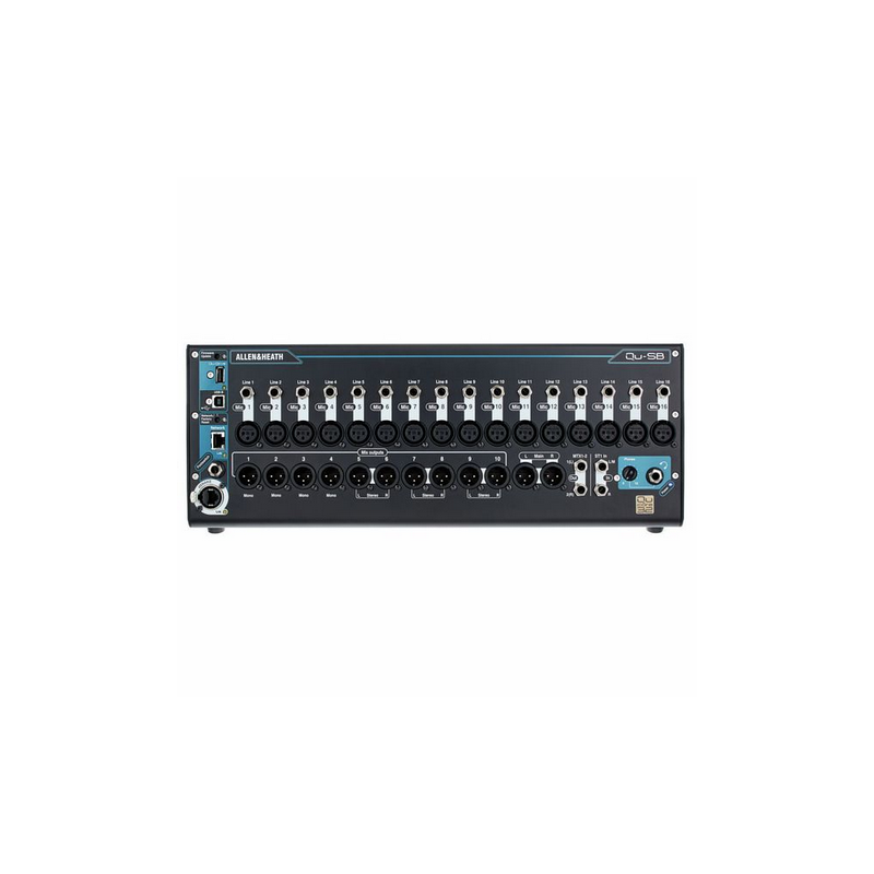 ALLEN & HEATH QU-SB DIGITAL MIXER STAGE RACK 18IN/14OUT, RK19"