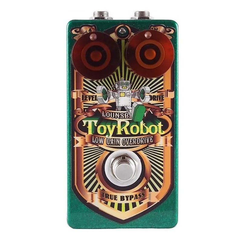 Toy Robot multi stage analog FET low gain overdrive