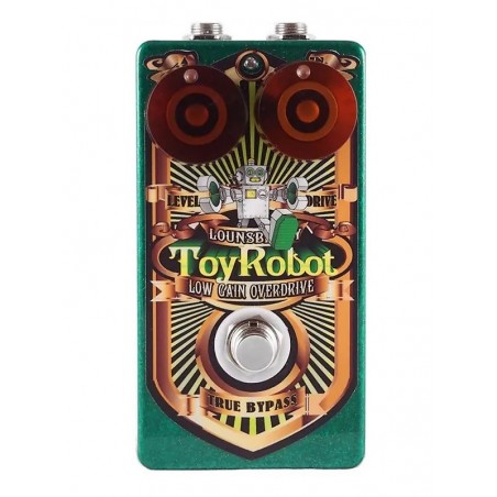 Toy Robot multi stage analog FET low gain overdrive