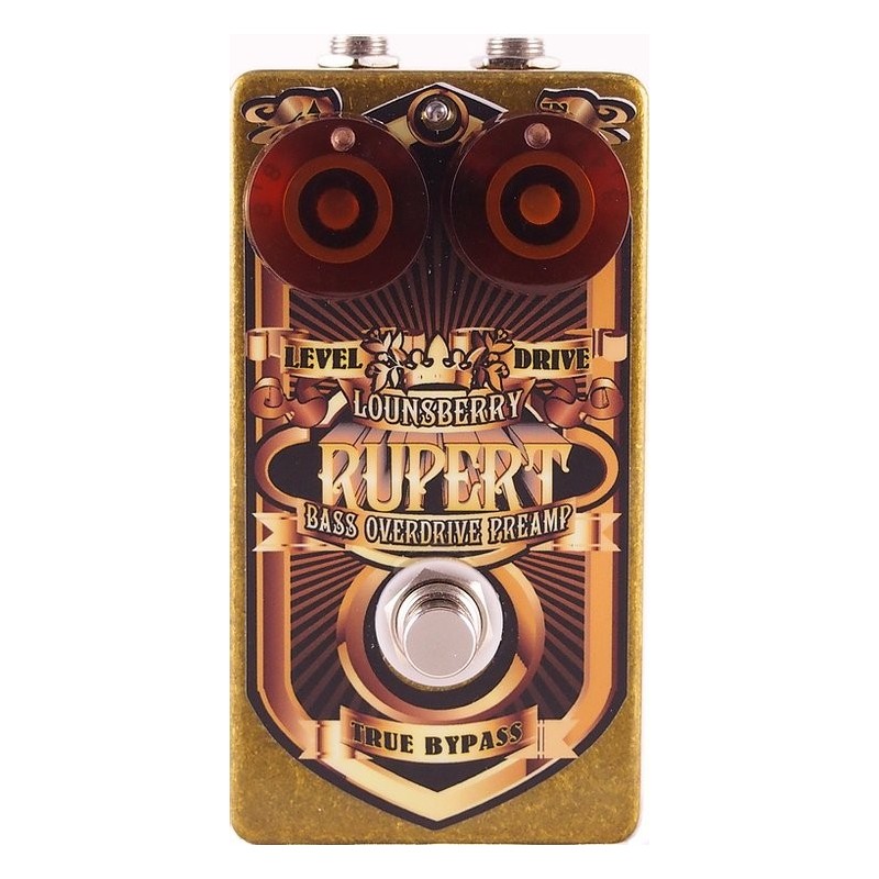 Lounsberry Pedals Handwired Point-to-Point ‘’Rupert’’ bass overdrive preamp