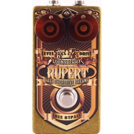 Lounsberry Pedals Handwired Point-to-Point ‘’Rupert’’ bass overdrive preamp
