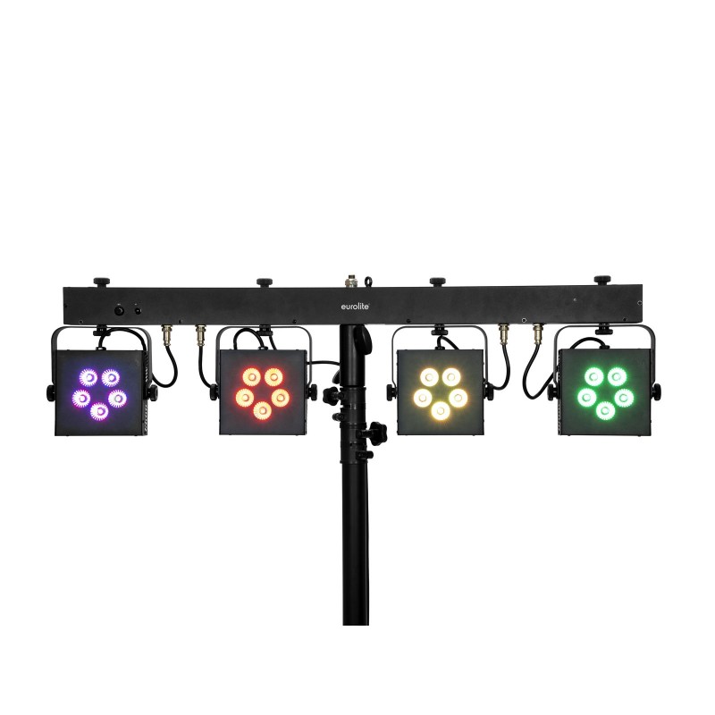 EUROLITE KLS-902 BAR 4 RGB+WW SLIM PARLED 5x7W