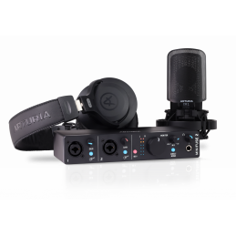 Bundle con MiniFuse 2, Midrofono, cuffia e cavi. Versione Nera