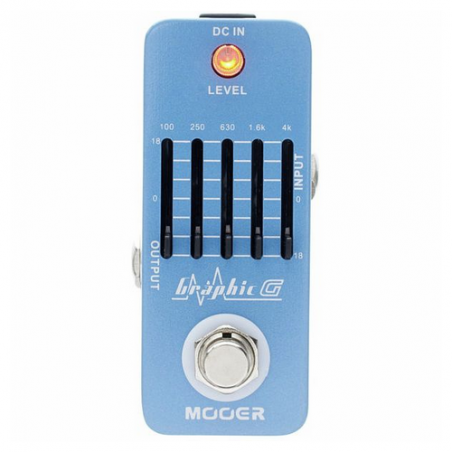 MOOER GRAPHIC GUITAR EQ 5 BANDE PEDAL
