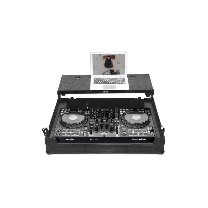 U91088BL - ULTIMATE FLIGHT CASE PIONEER DDJ-FLX10 BLACK PLUS (L&W)