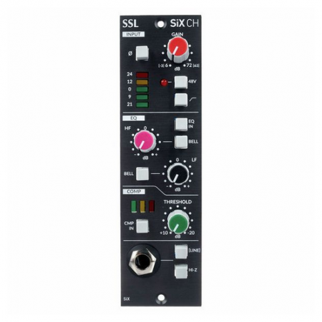 SOLID STATE LOGIC 500 SERIE SIX CHANNEL STRIP