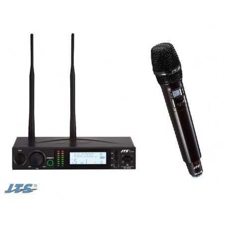 JTS RU901G3 + RU-G3/TH-A RADIOMICROFONO A MANO UHF FREQ. 614-650MHz