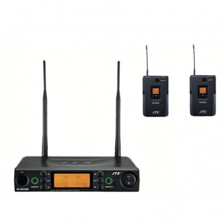 JTS RU-8012DB/2xRU-850LTB DUAL BODYPACK - FQ.614-650MHz