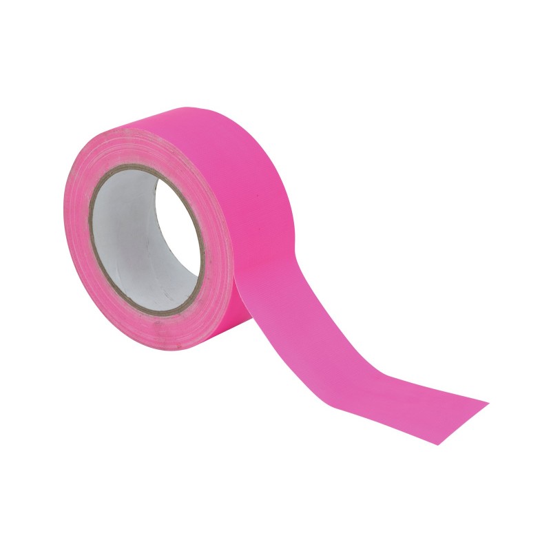 EUROLITE Gaffa Tape 50mm x 25m neon-pink UV-active