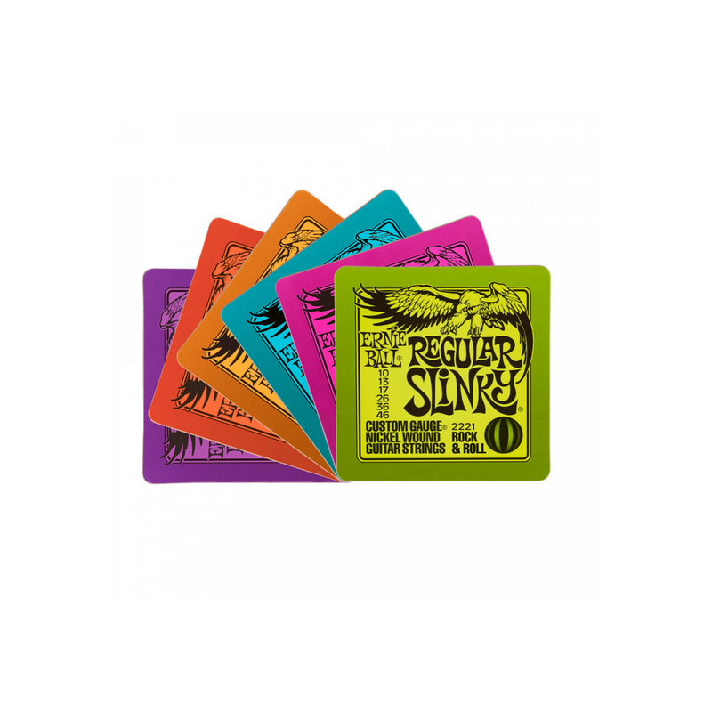 ERNIE BALL 4003 Sottobicchieri Ernie Ball Slinky - Confezione da 6