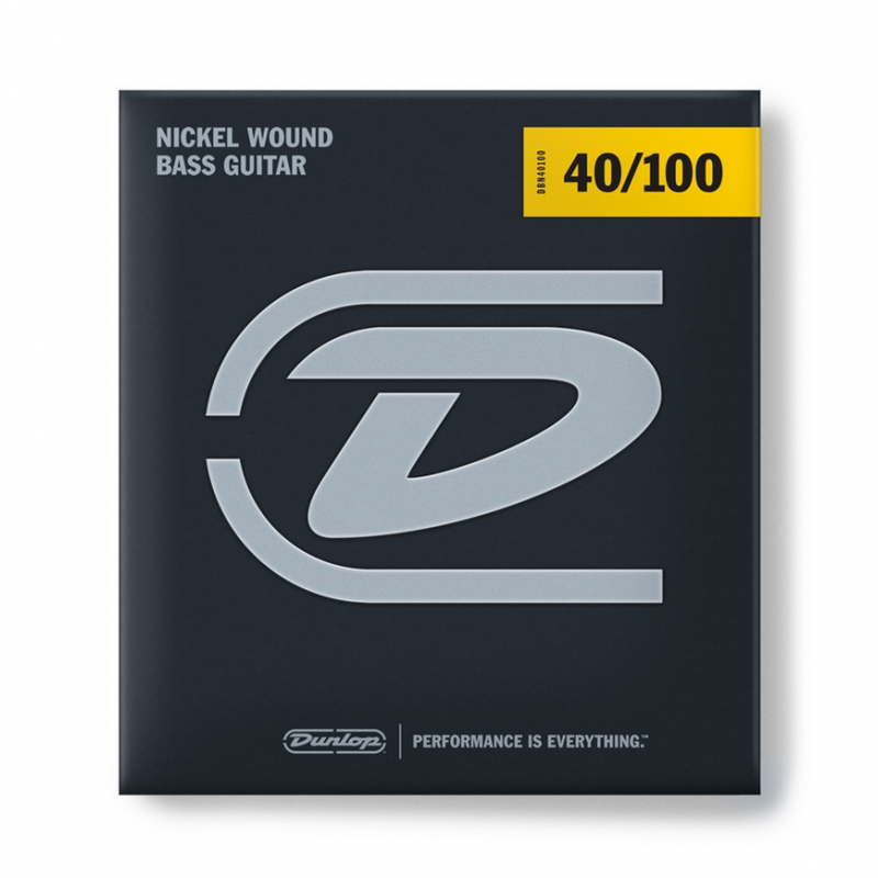 DUNLOP DBN40100 NICKEL BASS STRINGS 40-100