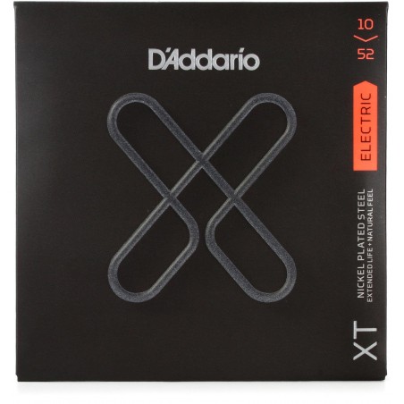 D'ADDARIO XTE1052 NICKEL WOUND LIGHT TOP/HEAVEY BOTTOM 10/52