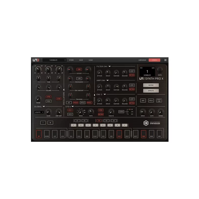 IK-MULTIMEDIA UNO SYNTH PRO X - PARAPHONIC DUAL FILTER ANALOG
