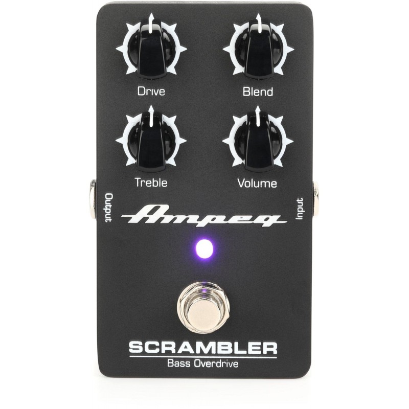 AMPEG SCRAMBLER BASS OVERDRIVE PEDAL