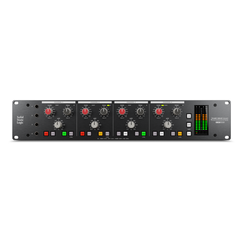 Preamplificatore PureDrive 4 Canali con USB-C e AES/EBU