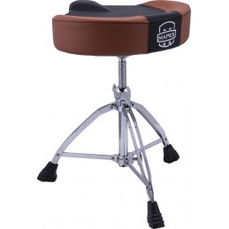 T855BR SEGGIOLINO A SELLA LEATHERETTE TRASPIRANTE BROWN