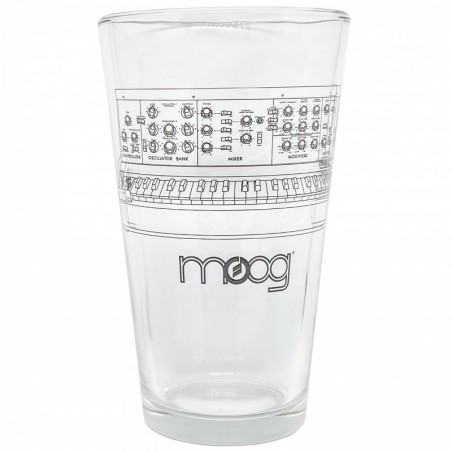 Bicchiere da birra con logo Moog