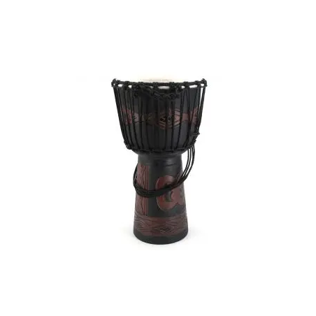 OYSTER JM5008 DJEMBE' 10" INTAGLIO NERO H. 50cm