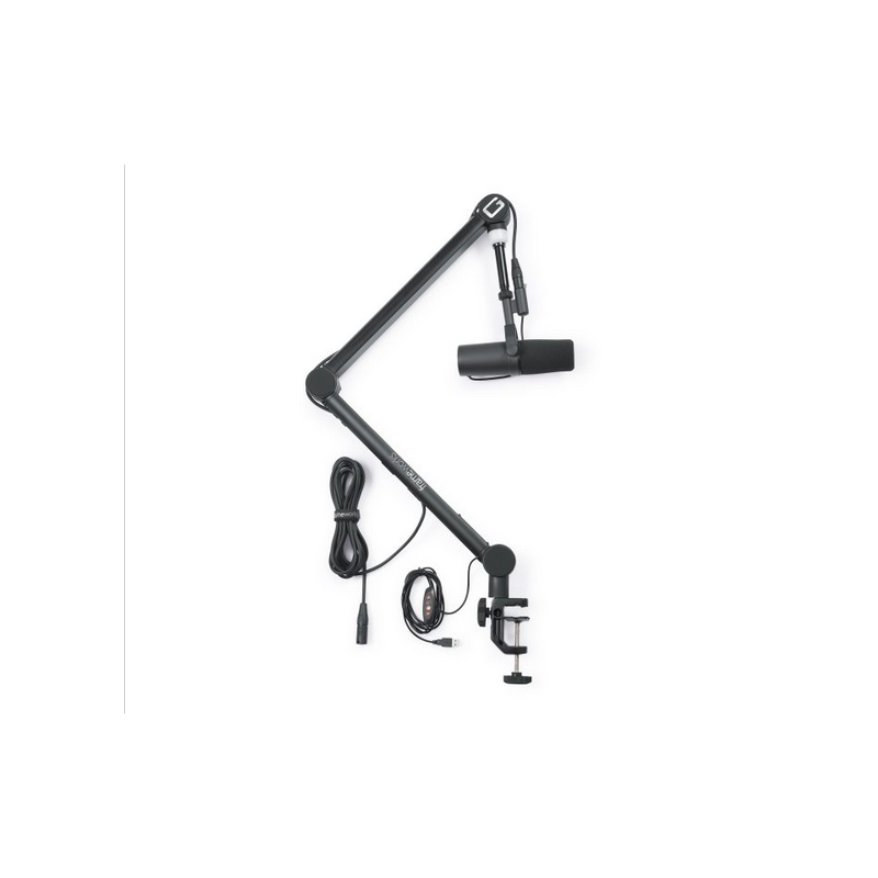 GATOR GFW MIC BCBM4000 Professional Broadcast Boom Mic Stand W/ Led Light