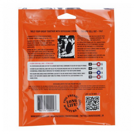 ROTOSOUND SM66 SWING BASS 66 STAINLESS STEEL 40/100