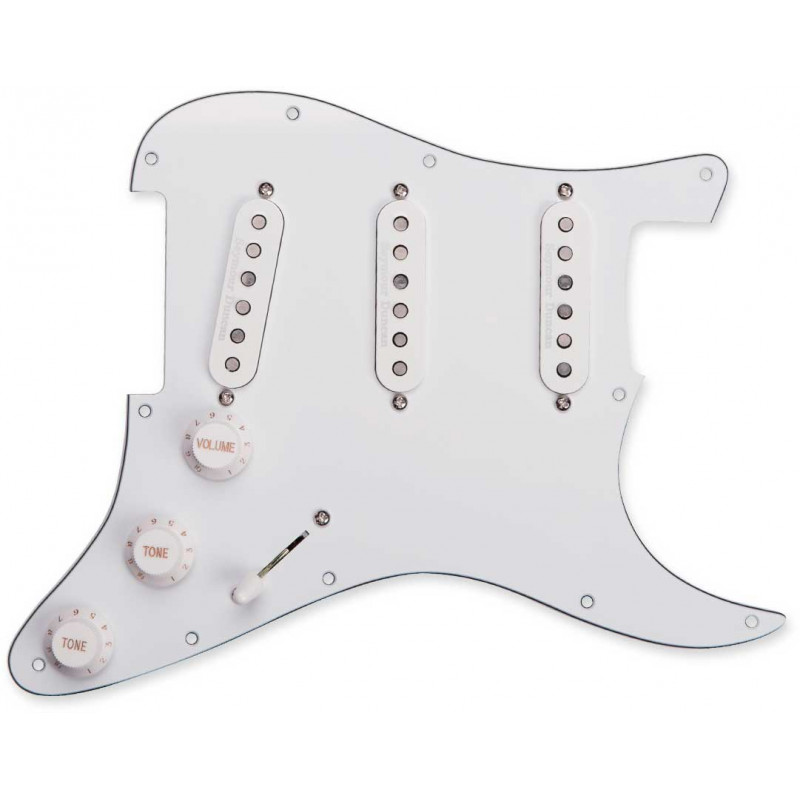 PICKGUARD ASSY, CA 50S SET, WHT