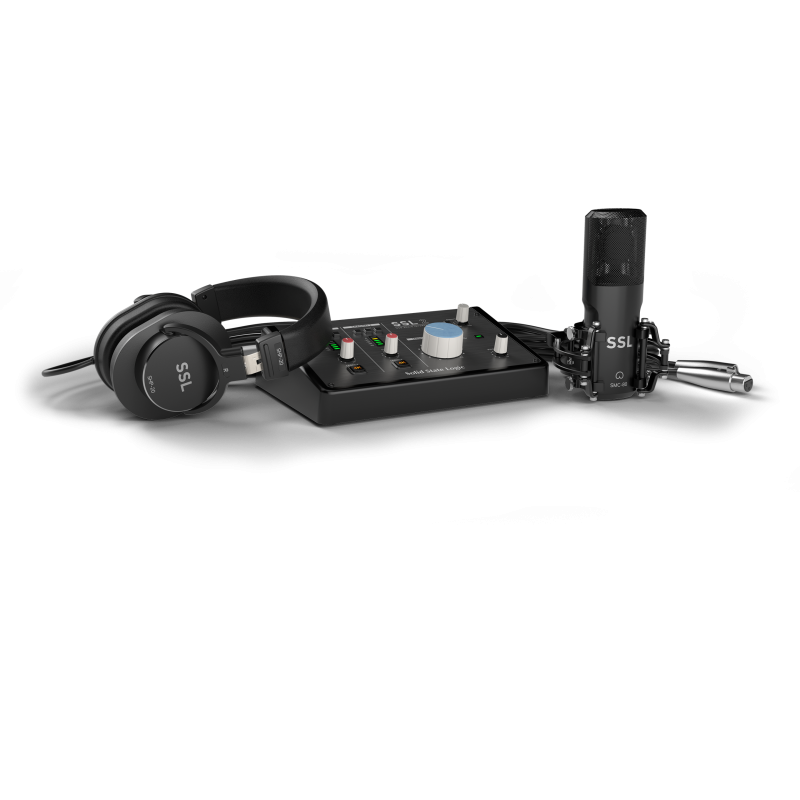 Bundle con SSL 2+, Cuffia, Microfono e Cavo