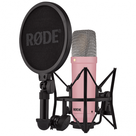 RODE NT1 - STUDIO CONDENSER MICROPHONE -  Signature Series Pink
