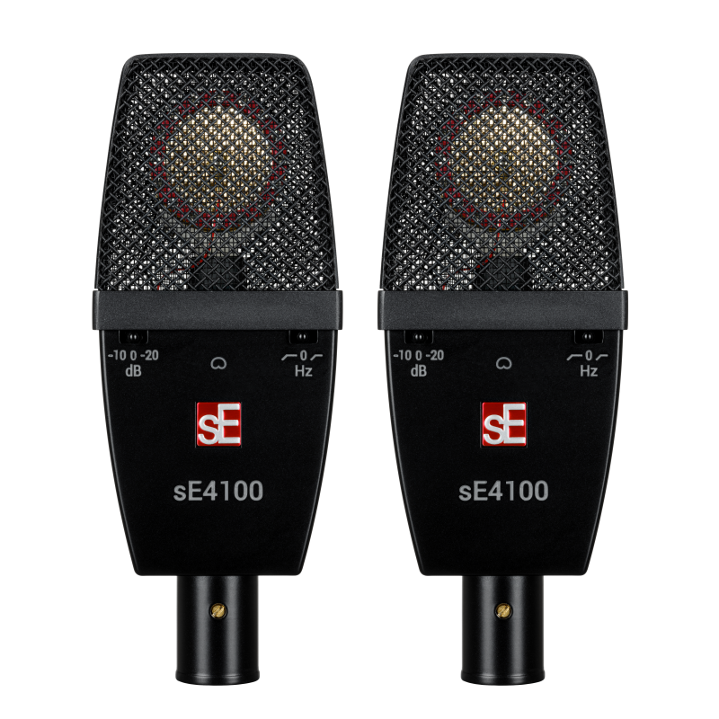 Microfono a condensatore a diagramma largo - coppia stereo matched pair