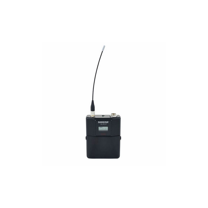 SHURE QLXD1 TRASMETTITORE DIGITALE BODY-PACK - Banda G51 (470 - 534 MHz)