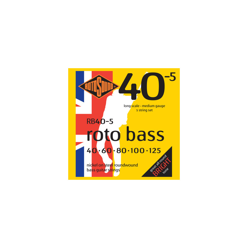 RB40-5 ROTO BASS MUTA  5 NICKEL ON STEEL 40-125