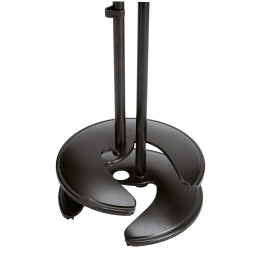 K&M  asta microfonica impilabile nera