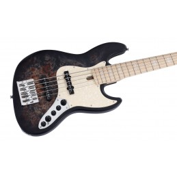 V7 SWAMP ASH-5 REISSUE TRANS BLACK SATIN