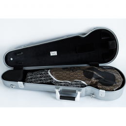 BFIC-0050 SINGOLO STRATO IN SETA PIZZO PER VIOLINO - ORANGE