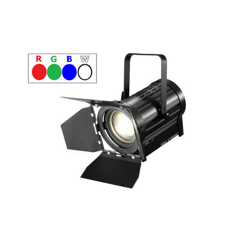 ATOMIC PRO SCALA 200 PROIETTORE LED FRESNEL - RGBW - 200W
