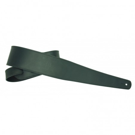 LM PRODUCTS LS-2408P LEATHER GUITAR STRAP 2,8” - BLACK