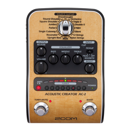ZOOM AC-2 ACOUSTIC CREATOR PEDAL