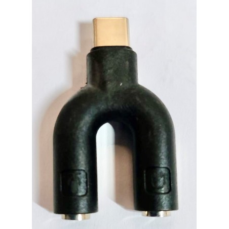 AUDIODESIGN PSU-SBC ADATTATORE USB-C to MINI JACK 3,5 FEMM.