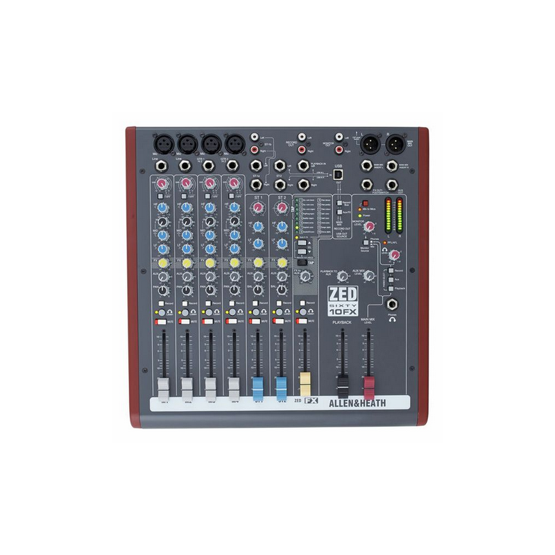 ALLEN & HEATH ZED 60-10FX MIXER ANALOGICO - DSP - USB