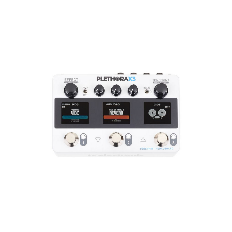 TC ELECTRONIC PLETHORA X3 MULTIEFFETTO A PEDALE