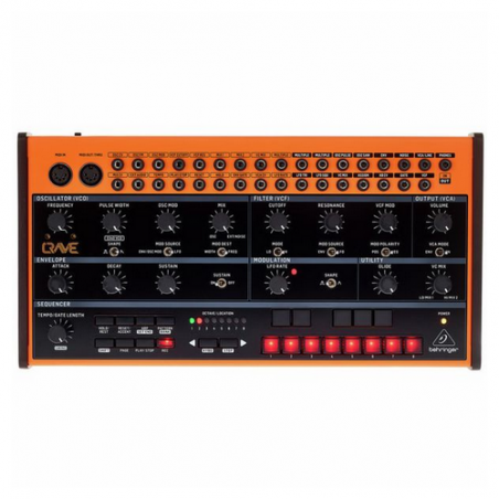 BEHRINGER CRAVE SYNTH ANALOGICO SEMI-MODULARE W/VCO 3340