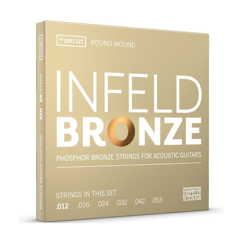 IBR112T ACOUSTIC GUITAR INFELD BRONZE SET