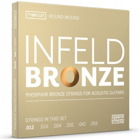 IBR112T ACOUSTIC GUITAR INFELD BRONZE SET